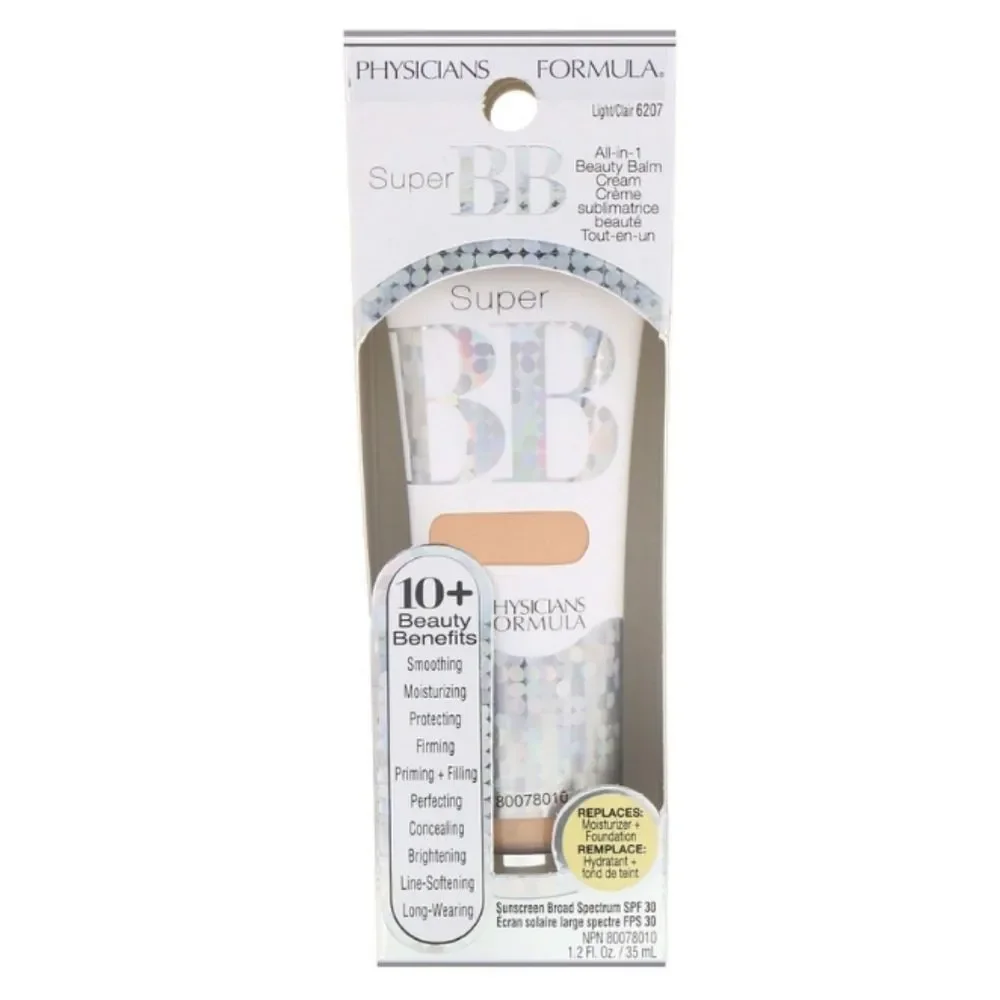 Physician's Formula Super‎ BB, All-in-1 Beauty Balm Cream, SPF new